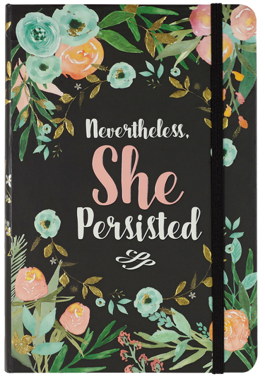 Nevertheless She Persisted Dot Matrix Notebook front cover
