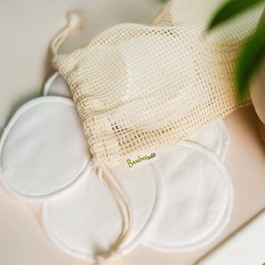 Set of 20 - Reusable Bamboo Facial Rounds - Face Care