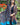 New Gray Modal Jamawar Scarf worn by model in garden