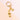 Bubble letter keychain bag charm T