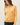 Model wearing yellow Ultra Soft Essential Basic Crewneck Button Up Cardigan