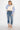 ECO FABRIC HIGH RISE STRAIGHT LEG JEANS - Jeans