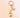 Bubble Letter Keychain Bag Charm-J
