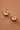 18K Gold Plated Waterproof Stainless Steel Stud Earrings 7912 displayed as a matching pair in a close-up product view