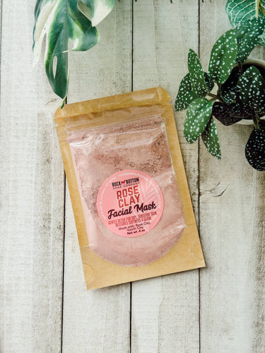 Powdered Clay Masks - Rose Clay Face Mask - Clay Mask