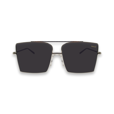 Gugu Silver Black Sunglasses