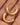 18K Gold Plated Waterproof Stainless Steel Hoop Earrings 7770 angled product view highlighting the polished finish