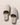 Simple Solid Color Soft Warm Plush Slippers gray