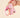 Keychain Wallet-Secret Garden Pink