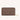 Mira & Moss Corrine Long Wallet in brown vegan leather with zip closure and gold-tone hardware.