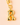 Bubble letter R bag charm