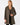 Chevron Coat with Side Pockets - Coat