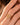 18K Gold Plated Waterproof Stainless Steel Wave Band Ring 7860 displayed in a close-up product view