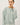 COZY FLORAL JACQUARD SWEATER TOP - M / SAGE - Sweater
