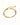 18K gold non-tarnish rhinestone chain bracelet for women