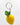 Handmade felt lemon keychain bag charm