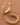 18K Gold Plated Stainless Steel Rhinestone Hoop Earrings 7983 close-up showcasing the hoop shape and stone accents