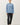 Wool Blend Ultra Soft Crewneck Classic Sweater in light blue full-length view