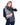 Alpaca Reversible Wrap - Obsidian