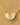 Gold Dipped Cz Heart Shape Pendant Necklace - Gold - Necklace