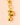Bubble letter P bag charm