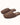 Simple Solid Color Soft Warm Plush Slippers brown
