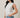 CREW NECK SLEEVELESS DIAGONAL PANEL STRIPE TOP