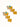 Clay 18K gold non-tarnish shell drop earrings