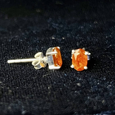 Orange Kyanite Earrings