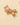 Gold Dipped Cz Bow Tie Stud Earrings - G - Studs