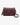 Dayton Pleated Flapover Crossbody Bag - CHERRY LACQUER - Cross body