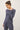 STITCHED THERMAL CREW NECK TOP - CHARCOAL BLUE / L - Thermals