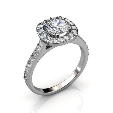 Cushy Ring - Silver and Crystal
