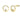 Clarine earrings - gold and crystal
