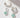 Heart's Accelerated Huggie Hoop Earring Silver - Amazonite