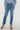 High Rise Double Waistband Straight Raw Hem Jean - Jeans