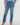 High Rise Double Waistband Straight Raw Hem Jean - Jeans