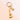 Bubble letter keychain bag charm S