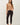 Pointelle 3/4 Sleeve Cardigan in tan front view