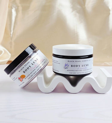 Whipped Shea Body Butter | Deep Hydration | All Natural - Sugar Cookie / Clear Jar / 4oz - Body Butter