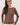 Model wearing brown Ultra Soft Boatneck Basic Long Sleeve Top