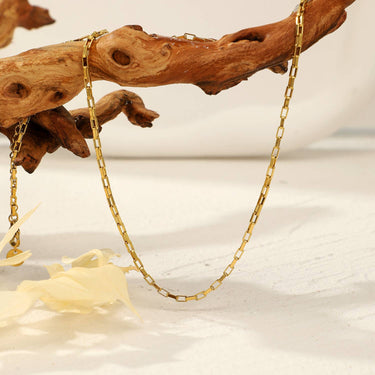 Very Fine Gold Chain Necklace