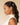 Recycled Plastic Mini Arched Clips styled in ponytail