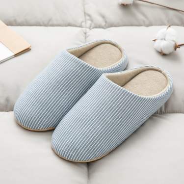 Unisex quiet slippers lightweight design