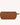 Vegan Leather Eyewear Case for women in brown with gold-tone hardware accents.