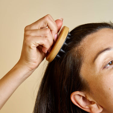 Bamboo and Silicone Scalp and Body Massager| Gift Bestseller - Scalp Exfoliator