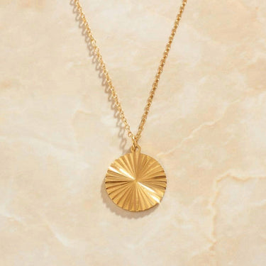 Malo - Sunburst Round Charm Necklace