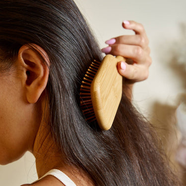 Bamboo Paddle Hairbrush - Hair Tools