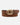 Caia double ring leather belt for women