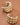 18K Gold Plated Waterproof Stainless Steel Hoop Earrings 7850 close-up showing the textured gold design